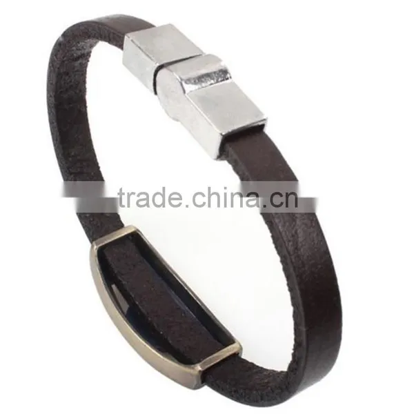 2016 New Fashion Leather Bracelet Best for Gift photo-2