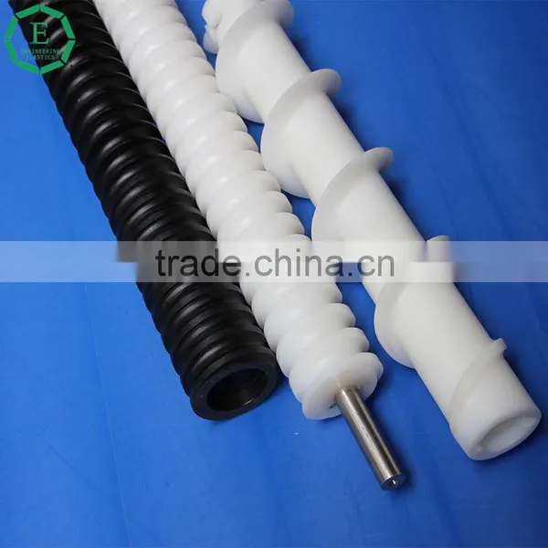 Professional Manufacture High Quality Cnc Machined Plastic Uhmw-pe Feed Screw photo-6