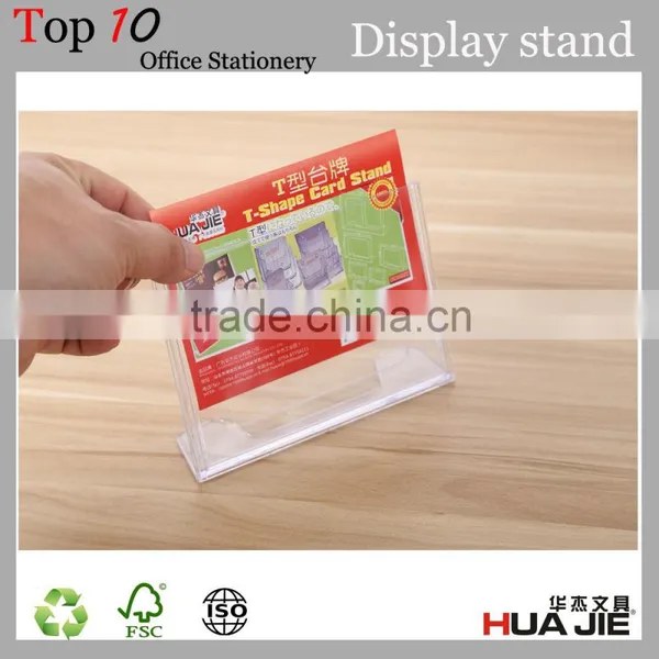 Office Supplies T Shape Conference Acrylic Display Stand photo-5