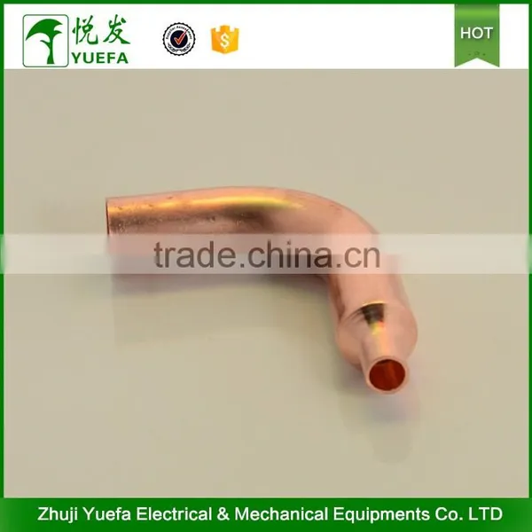 Hvac fittings copper reducing 90 long elbow