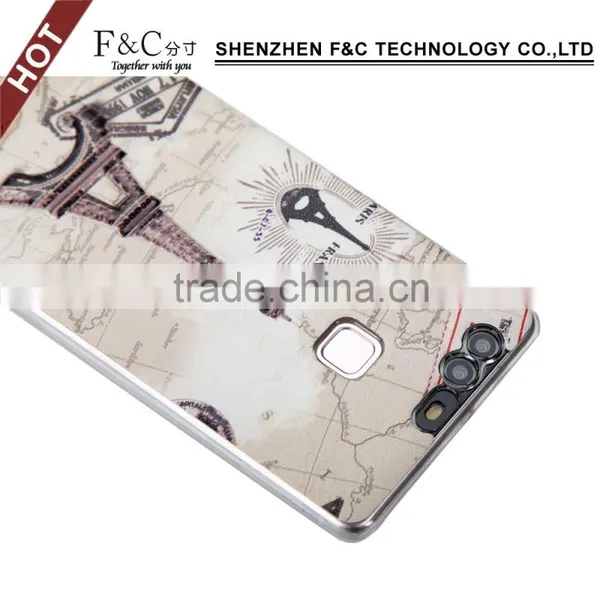Professional Phone Case Manufacture Customize Print 3D Sublimation Printing Hard PC Cover Case for Huawei p9 photo-5