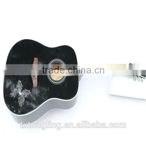 Handmade Solid Wood Cheap Price Guitar For Sale (TL-0046) photo-2