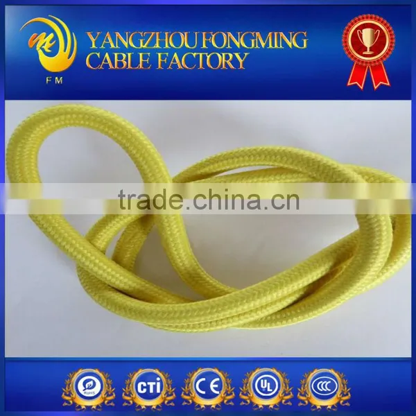 2.0mm2 Cotton Braided PVC Insulation Electric Cable Wire With High Temperature and High Voltage PVC Light Cord photo-6