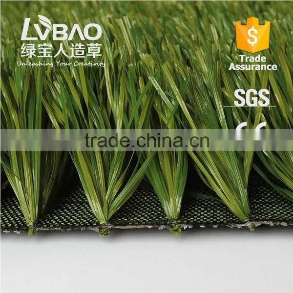 LVBAO Two-tone Synthetic Grass for Soccer Fields Quality Choice