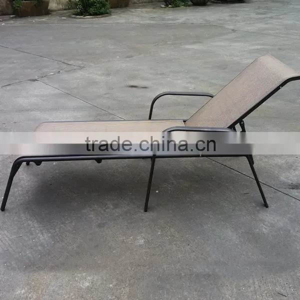 Outdoor Polyurethane Polyethylene Pool Chaise Chair Sun Lounger photo-2