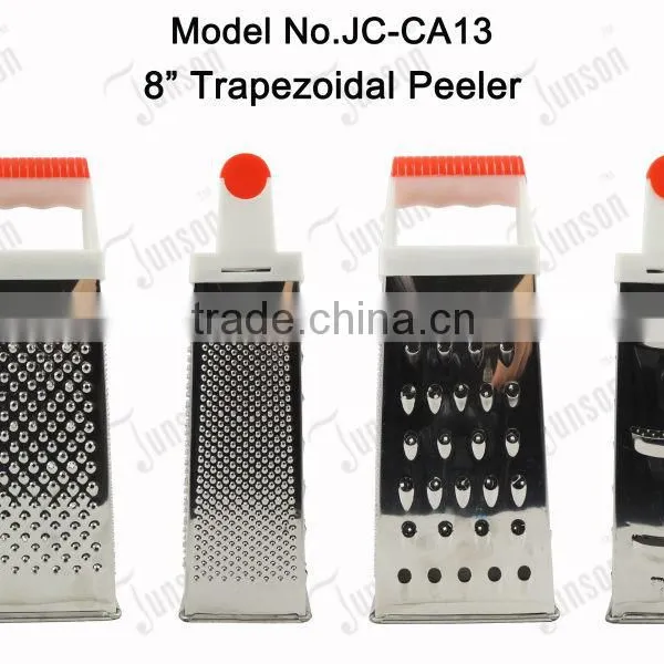 8" Vegetables Scrape Plane/Trapezoidal Fruits and Vegetables Rutter/Stainless Steel Peeler photo-3