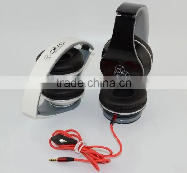 Wired Headphone Over-ear Handset HiFi Stereo Earphone Buit-in Microphone Turn/on Button as Promotional Gifts photo-6