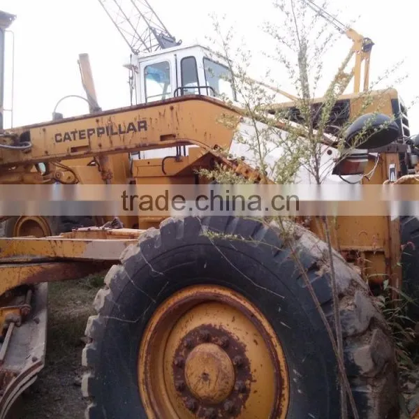 12g Used Motor Grader Caterpillar Grader for Sale Usa Grader 120h 120g photo-2