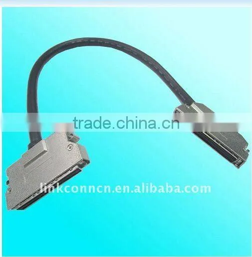 SCSI 50pin to SCSI 50Pin Cable for Printer Zinc Alloy Assembly photo-2
