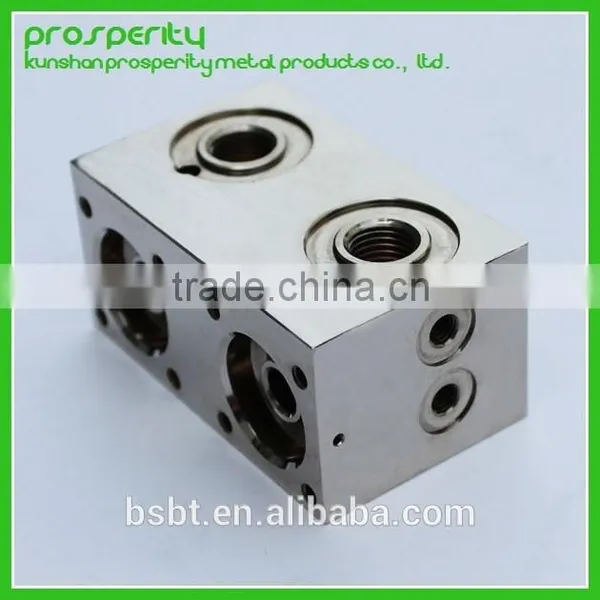 Chinese Brass Valve Block Plated Nickel Chrome Coating photo-6