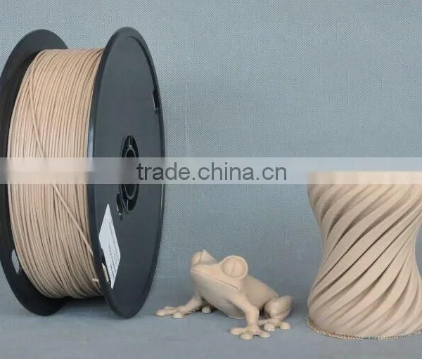 WANHAO Factory Manufactured Wood Filament Tolerence 0.02mm 1.75mm for 3d Printer photo-3