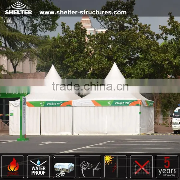 10 People 5*5m Luxury Aluminium Frame Outdoor Canopy Tent for Golf Event photo-3