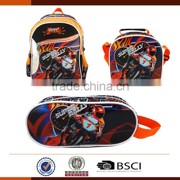 New Cartoon School Pencil Cases Bags for Boys photo-5