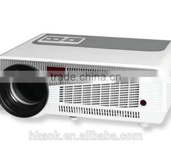 Android 4.2 WiFi Smart 4500Lumens 1080P 3D Full HD LCD Home Theater TV LED Projector Projektor Video Beamer photo-4