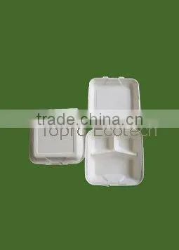 Biodegradable Tablewares,sugar Cane Pulp Tableware,disposable Biodegradable Food Container,molded Fibre Tableware