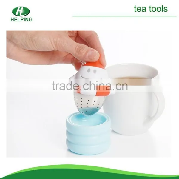 Floating Snowman Tea Infuser