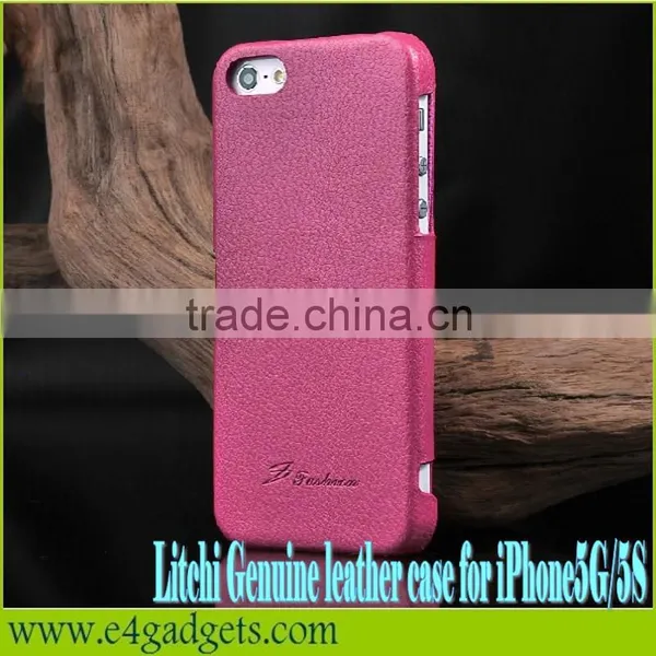 Excellent Quality Horizontal Litchi Texture Cowhide Flip Leather Case for Iphone 5 Case,cases for Iphone 5 Case photo-5