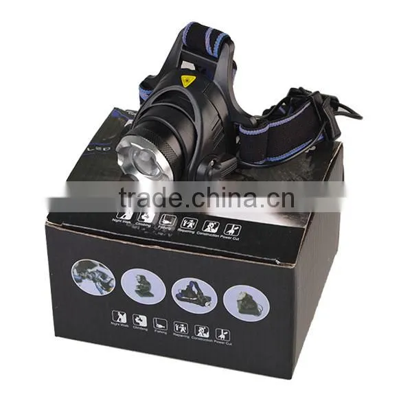 Factory Price LED Light 1200 Lumen Outdoor Rechargeable Head Torch Quality Choice photo-6
