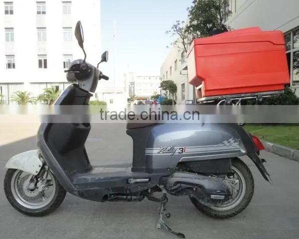 45L Durable PE Food Box for Pizza Delivery , Thermal Transport Box for Scooter photo-5