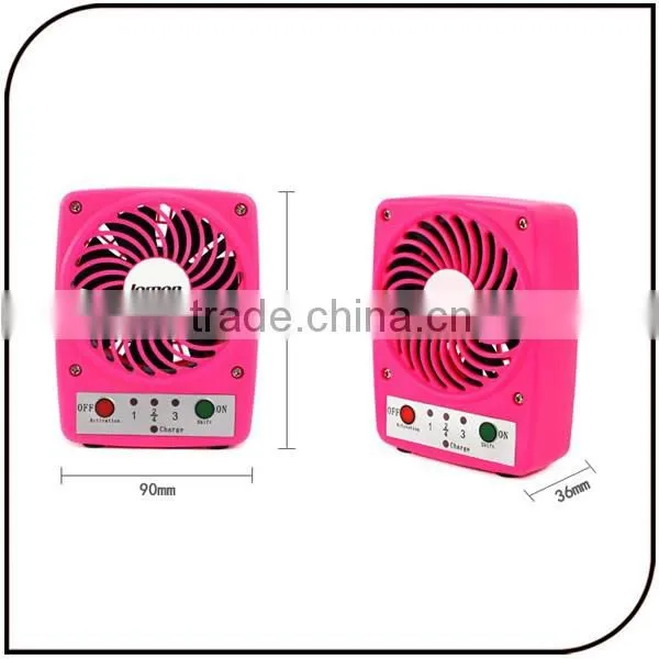 Portable Micro Mini Usb Fan Lithium Battery Operated Mini Electric Fans for Mobile Phone Charging photo-4