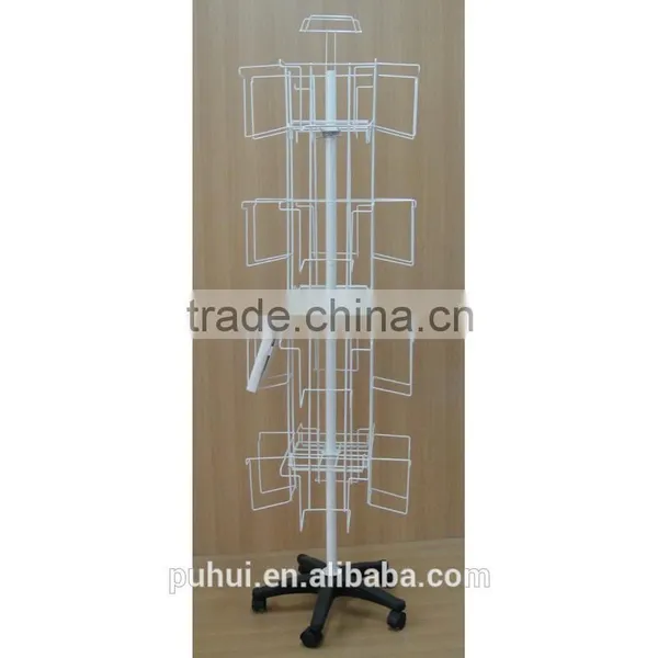 Four Sides Wire Pocket Display Rack photo-2