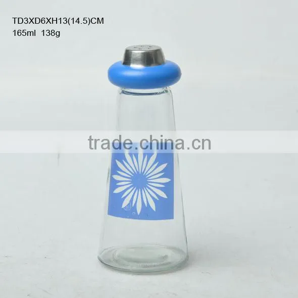 Conical Kitchen Spice Jar With Different Lid photo-3