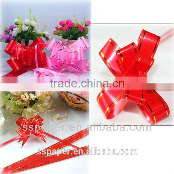 Decorative Organza Pull Ribbon Bow Colorful Quality Choice photo-3
