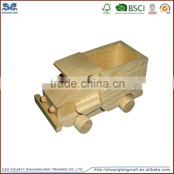 2015 New Arrival Unique Design Mini Car Wooden Toy ,handmade Antique Car Toys photo-3