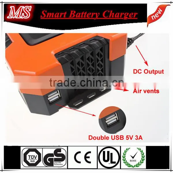 12a Automatic Universal Car Battery Charger photo-2
