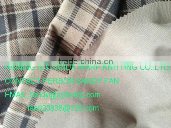 Imitate Cotton Printing Velvet for Hometextile,garment,car,sofa