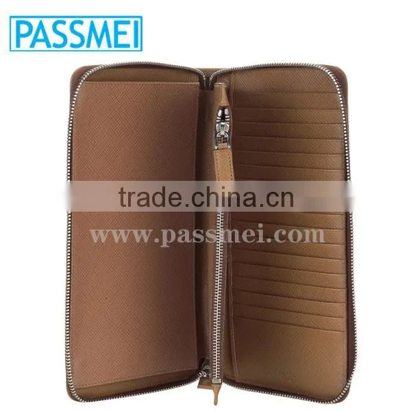 Hot Sale Durable Genuine Leather Woman Wallet photo-3