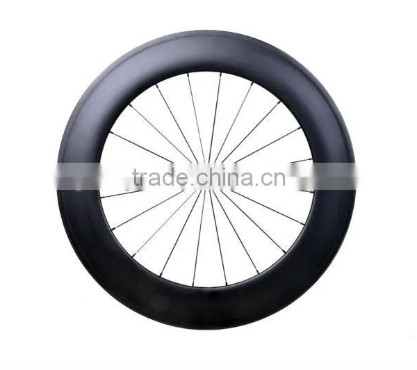 700C CARBON WHEELS 88MM TUBULAR, Professional Bike Wheels 3k Glossy Rim 88mm Tubular, Road Bicycle Wheelsets 88mm Tubular photo-5