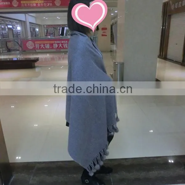 Genuine Cashmere Scarf For Women / 100% Real Cashmere Lady Goat Fur Shawl photo-6