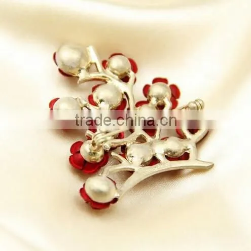 Alloy Rose Wedding Brooch Bouquet photo-3