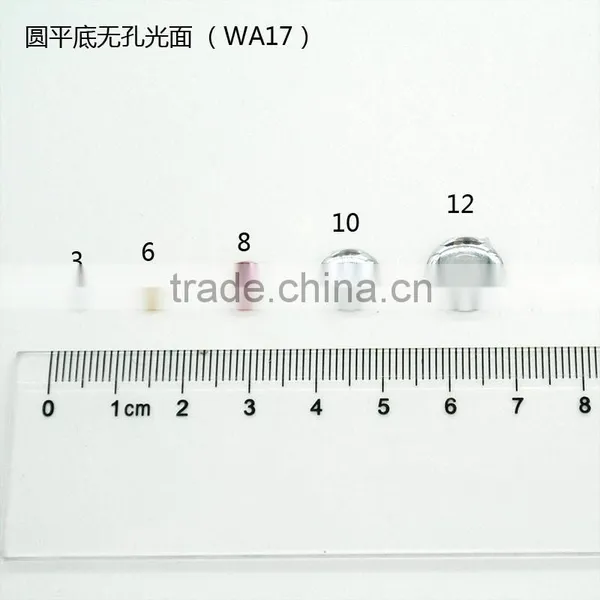 WA17 Round Flat Back Acrylic Jewels Rhinestones DIY Fashion Decoration, Craft Jewelry Cabochons photo-3