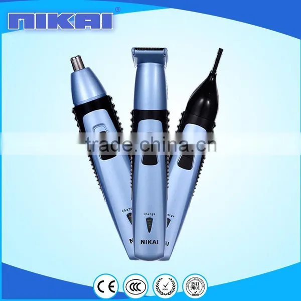 3 in 1 Manual Mini Electric Nose Hair Trimmer Corded NK-2013-3
