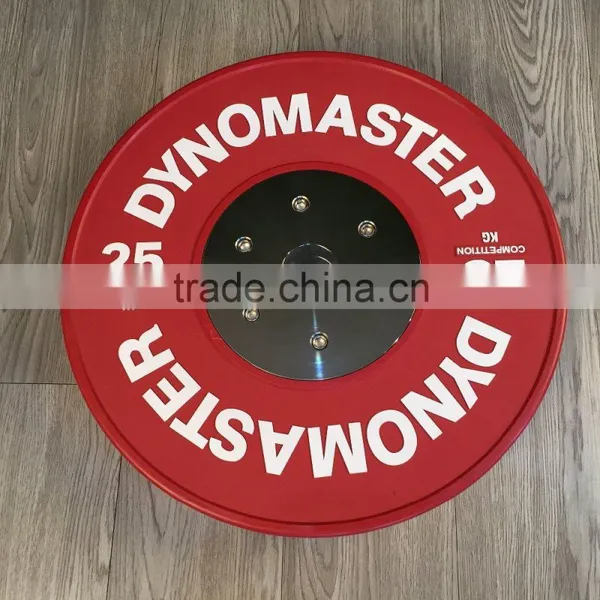Bumper Plate Olympic Weight Lifting CrossFit Barbell Plate photo-3