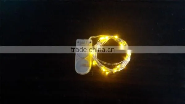 Starry Button CR2032 Battery String Lights Powered Waterproof Led Light photo-3