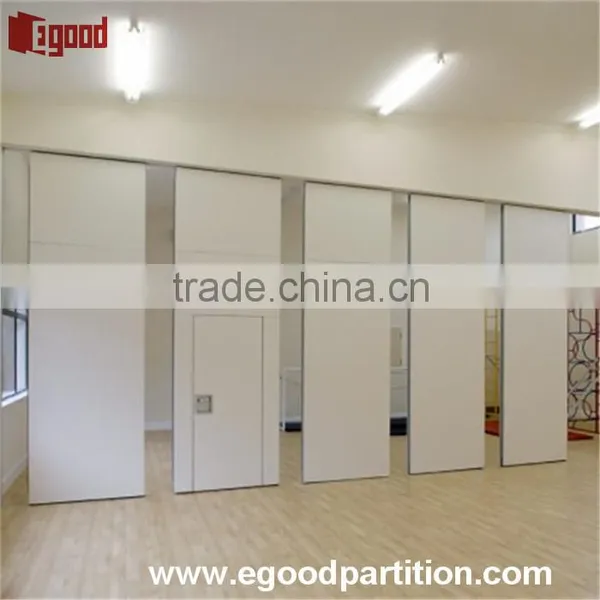 Internal Sliding Door Foldable Wall Partitions Wooden Movable Door