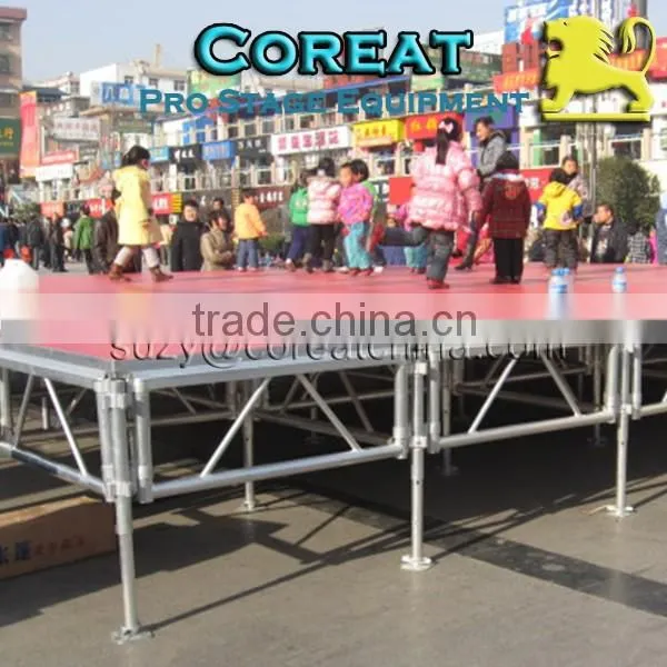 Concert Theater Church School Easy Set-up Wooden Stage Platform photo-2