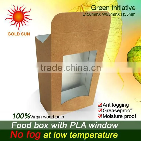 2013 Newest Fast Food Box Packaging With Antifogging Window photo-3