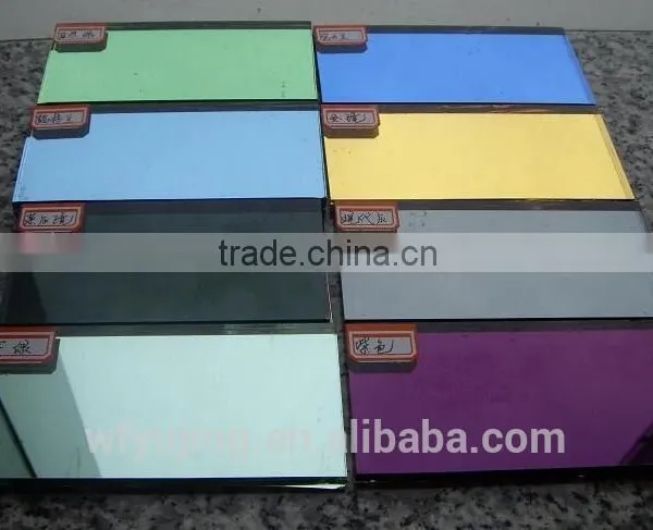 3mm, 4mm, 5mm Tinted Float Glass Color Mirror photo-3