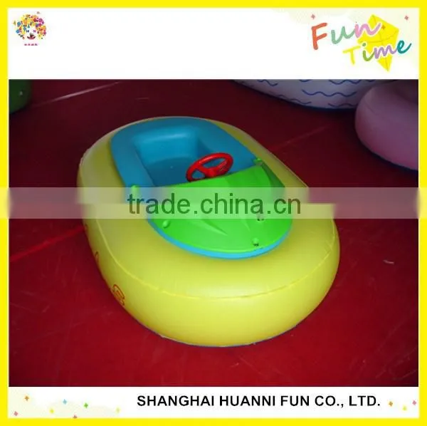 Inflatable Electric Motor Bumper Boat for Kids Water Playing Game photo-4