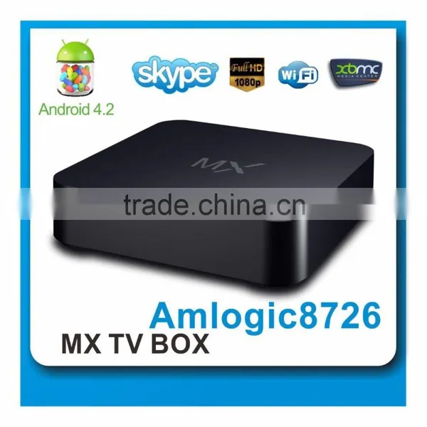 Original Factory Customized AML8726-MX Dual Core 8GB Flash XBMC Android 4.2 Smart TV Box, Supporting XMBC and DLNA Functions photo-2