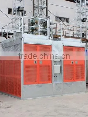 HOT SALE SC200/200G CONSTRUCTION HOIST MACHINE WITH DOUBLE CAGE photo-3