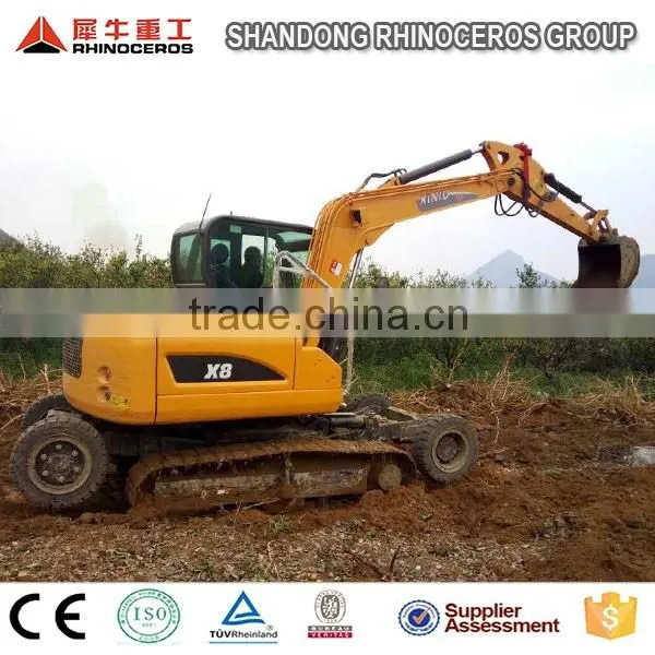 Walking 8 Tonne Excavator Project Equipment Parts of Excavator photo-3