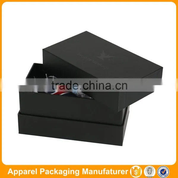 Custom High Quality Gift Packaging Paper Tie Box photo-4