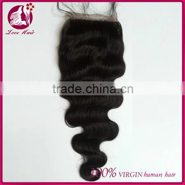 7A Free Shipping Brazilian Virgin Hair Body Wave Closures Human Hair Lace Closure 4*4 Middle Free 3 Way Part Silk Base Closure photo-4