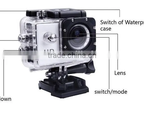 Multipurpose HD DVR SJ6000 Video Sport go Pro Camera Extreme Sport Helmet Action Camera+monopod photo-4
