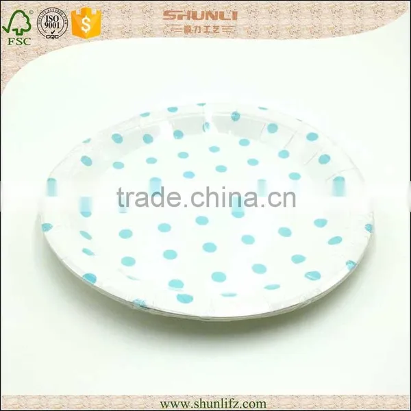 China Custom Printed Disposable Paper Plates photo-5